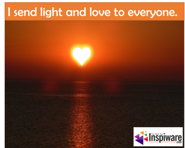 I send light and love to everyone