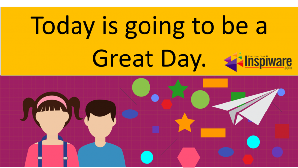 Affirmations for Kids: Today is going to be great day